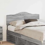  Vzglavje z vzglavjem Siva Sonoma 135 cm Konstruiran les, (5000110469) | Shoptok.si