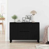  Kreveta Crni hrast 101,5 x 35 x 70 cm Konstruirano drvo | shoptok.hr