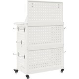  Količar za alate Bijelo 65 x 35 x 111 cm Čelična vrata | shoptok.hr