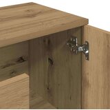 vidaXL Sideboard artisian hrast 90x29,5x65 cm konstruiran les | Shoptok.si