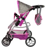  Dječja kolica za lutke 2u1 pink stars | shoptok.hr