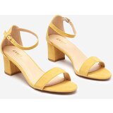 Resti Yellow women's stiletto sandals Nelino | shoptok.hr
