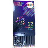  Set of Multicolored Pencils Creative Round Pencils 12 pcs. | shoptok.hr