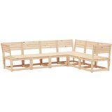  6-dijelni set vrtnih sofa od masivne borovine | shoptok.hr