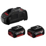  Set brzi punjač GAL 1880 CV i 2x baterija GBA 18V/5Ah Bosch | Eponuda.ba