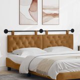  Držeće uzglavlje Zidne Smeđa 170 x 55 x 7 cm Baršun - Smeđa 160 cm bez LED | shoptok.hr