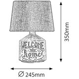 Rabalux stona lampa 1XE14 PETRA RAB 4386 MIX