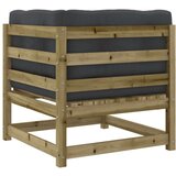  8-dijelni set vrtnih sofa s jastucima od impregnirane borovine | shoptok.hr