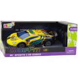  Auto na daljinsko upravljanje sa svjetlosnim efektiom XAPER 1:22 - žuti | Shoptok.si