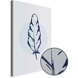  Slika - Blue Feather (1 Part) Vertical 60x90 | shoptok.hr