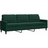  Trosjed tamnozeleni 210 cm baršunasti | shoptok.hr
