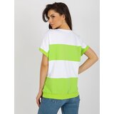 RELEVANCE Blouse-RV-BZ-8640.36X-white-green | Shoptok.si