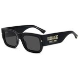 Dsquared2 D20089/S 2M2/IR ONE SIZE (52) Črna/Siva Cene