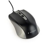 Gembird Miš MUS-4B-01, optical, black/space gray, 1000dpi, 3 button | Eponuda.ba