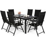 Ibiza set namještaja 150 cm crni / crni 6+1 | shoptok.hr