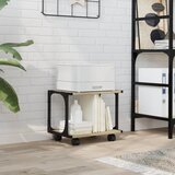vidaXL Stojalo za tiskalnik sonoma hrast 41x28x33,5 cm inženirski les, (5000152729) | Shoptok.si