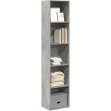 vidaXL Regal za knjige boja betona 40x30x189 cm konstruirano drvo Cijene