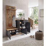 XORA PREDSOBA antracit, hrast artisan | Shoptok.si