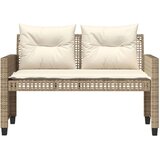  4-dijelni set vrtnih sofa s jastucima bež od poliratana staklo | Eponuda.com