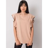 FANCY Blouse-FA-BZ-7063.53P-beige | Shoptok.si