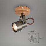 BRILO LED spot svetiljka TAHUN 1xGU10/5W/230V 3000K braon | Eponuda.com