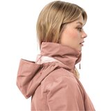 Jack Wolfskin ženska jakna sa kapuljačom stormy point 2L, roze | ePonuda.com