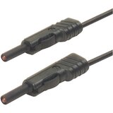 SKS Hirschmann Merilni kabel Hirschmann\, [lamelni vtič 4 mm - lamelni vtič 4 mm]\, 1 m\, črna\, MLB 100/1 V sw, (20423273) | Shoptok.si