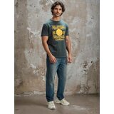 Sinsay Pamučna oversize majica s printom | shoptok.hr