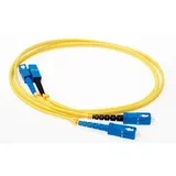 duplex patch cord kabl SC/UPC - SC/UPC singlemode 9/125 mikrona dužine 2m, UPC (Ultra Physical Contact), fabrički napravljen i testiran