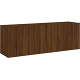  The Living Store Stenske TV omarice 2 kosa rjavi hrast 60x30x41 cm - TV Omarica, (21499155) | Shoptok.si