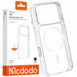 McDodo MAGNETNI PROZORNI OVITEK, OJAČAN ZA MAGSAFE IPHONE 17 PRO, (5000338703) Cene
