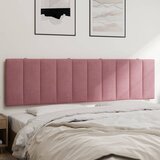 vidaXL Vzglavna stranica roza 180 cm žamet, (21059196) | Shoptok.si