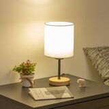  Brilagi - Stona lampa NUBILA WOOD 1xE27/25W/230V hrast/bela | Eponuda.com
