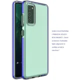 Case prozirna zaštitna gel maska sa okvirom u boji za Samsung Galaxy A12 / Galaxy M12