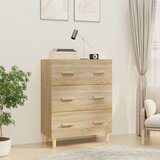  Komoda boja hrasta sonome 70x34x90 cm od konstruiranog drva Cijene