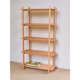 Hübsch Regal u dekoru hrasta u prirodnoj boji 80x150x39 cm Epoch – | shoptok.hr