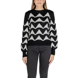 Jacqueline_de_yong JDYTINA L/S JACQUARD PULLOVER KNT 15330567 Bijela