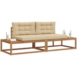  Set vanjskih sofa s jastukom Prirodna i bež | shoptok.hr