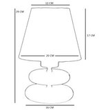 Opviq 8901-2 blackwalnut table lamp | ePonuda.com