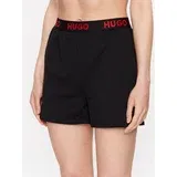 Hugo Kratke hlače pižama 50490600 Črna Regular Fit