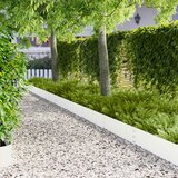  Ograda oko Travnjaka 10 pcs 100 x 25 cm Čelik Bijela | shoptok.hr