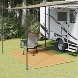  Tepih za šator boja pijeska 250 x 300 cm HDPE | shoptok.hr