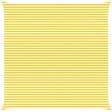  Jedro za sunce Žuta i bijela 6 x 6 m 100% poliester Oxford | shoptok.hr
