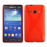 Cadorabo Case, združljiv s Samsungom v Candy Apple Red - Zaščitni pokrov iz fleksibilnega silikona TPU, (20593064) | Shoptok.si