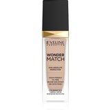 Eveline Cosmetics Wonder Match dolgoobstojni tekoči puder s hialuronsko kislino odtenek 12 Light Natural 30 ml | Shoptok.si