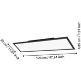 Eglo connect.z LED panel SALOBRENA-Z (Do x Š x V: 120 x 30 x 5 cm, Topla bela) | Shoptok.si