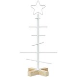  Metalna božićna jelka KUOPIO 60 cm Čelik Bijela - 60 cm Bijela bez LED svjetala | shoptok.hr