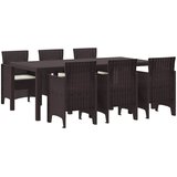  Baštenski set, Sto + 6 Lido stolica, Braon | Eponuda.com