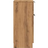 vidaXL Komoda artisian hrast 30x30x70 cm konstruiran les | Shoptok.si