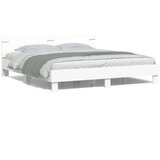  Okvir za krevet Bijelo 193 x 203 cm Konstruirano drvo | shoptok.hr